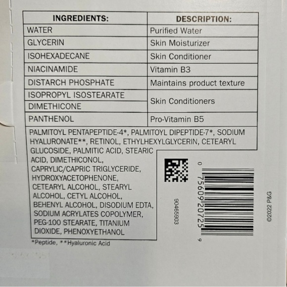 Olay Ultimate Niacinamide + Hyaluronic + Peptide Eye Cream (0.5 fl. oz., 2 pk.) - Picture 3 of 6